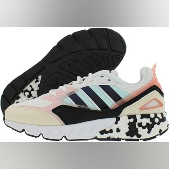 adidas Zx 1K Boost 2.0 Mens Shoes Size 10 White/Multi-Colored